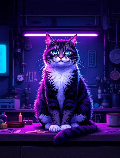 修车店的猫 漫画封面