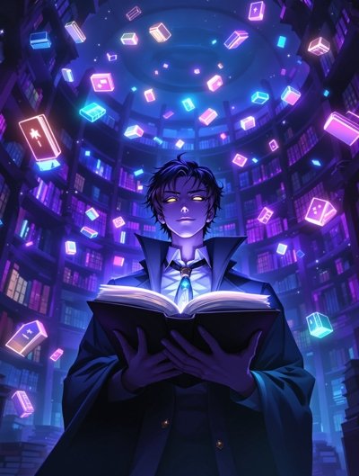 黄昏的图书馆 漫画封面